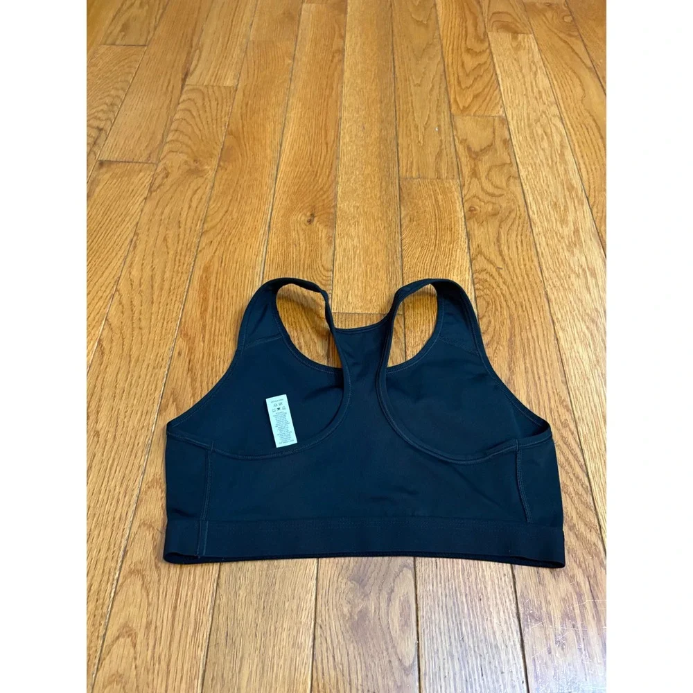 Nike Pro Womens Black Sports Bra and Compression Shorts Matching Set size large